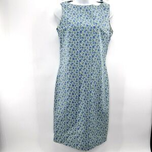 Ralph Lauren Sport Dress Sz 6 Floral Stretch Hong Kong Tea Party Easter Sheath